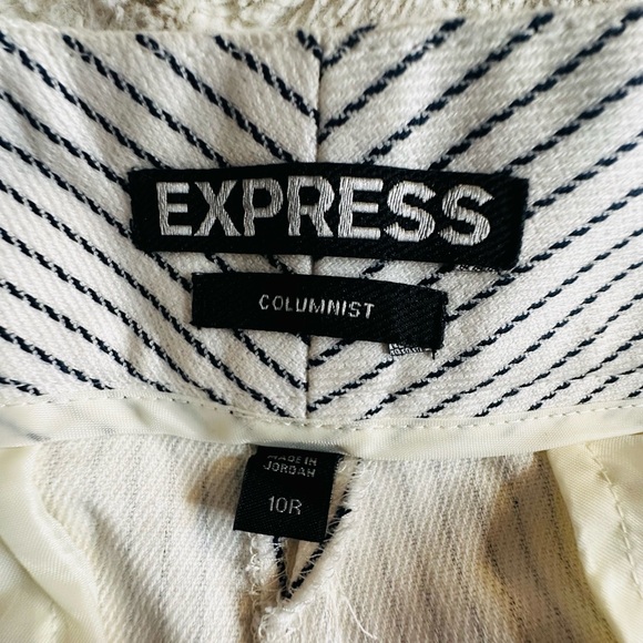 Express Monochrome Striped Trousers - Picture 9 of 10